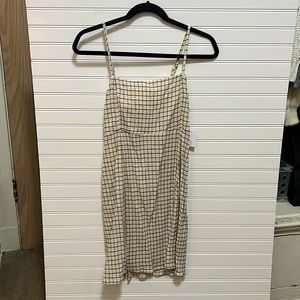 Black & White Plaid Sundress